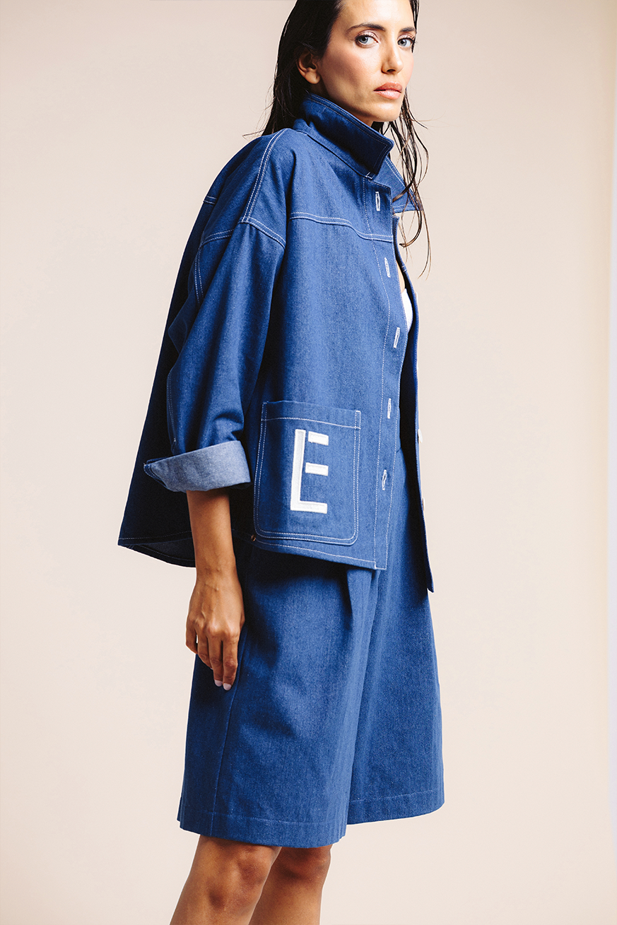 sobrecamisa vaquera e