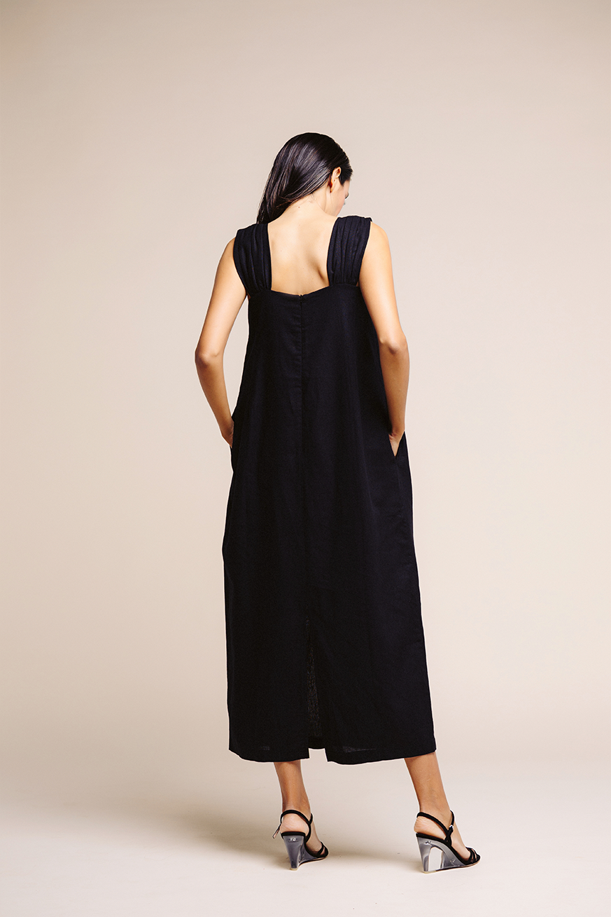 VESTIDO SACO JARETAS NEGRO 1