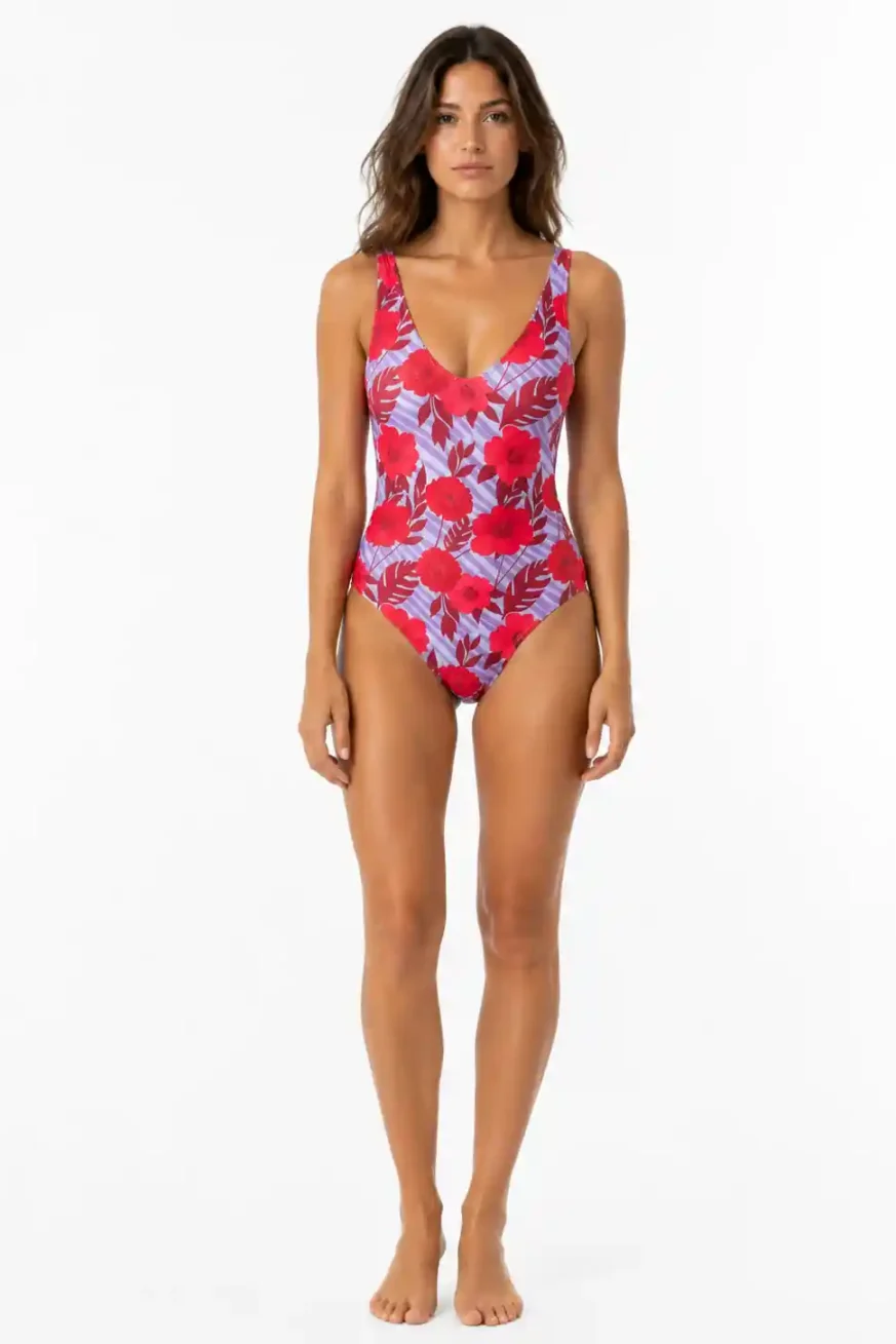 BAÑADOR AMAPOLA ELENA MORALES HUAHINE SS26 1