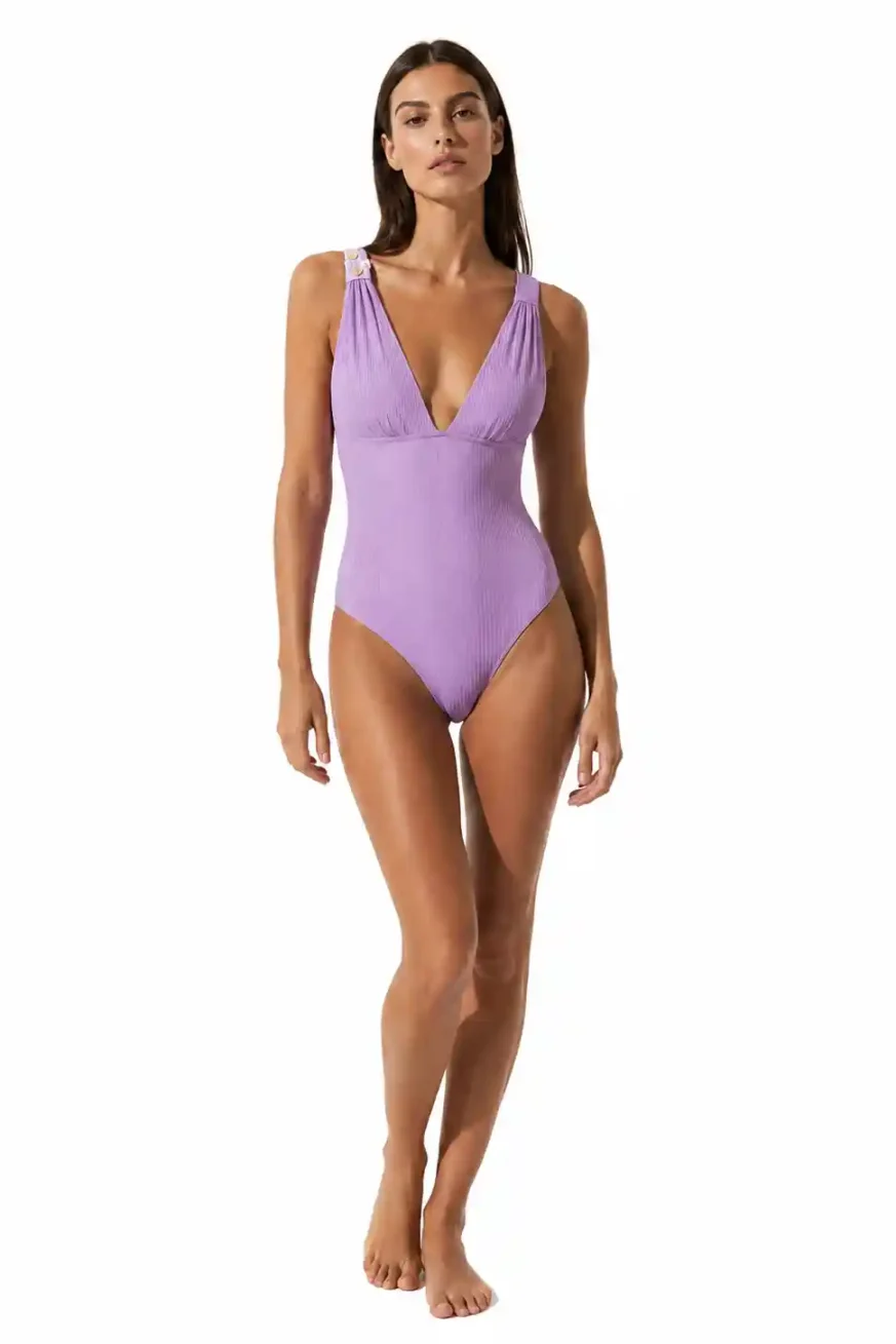 BAÑADOR FLORETA Ô LAVANDA ELENA MORALES LANCÔME 1