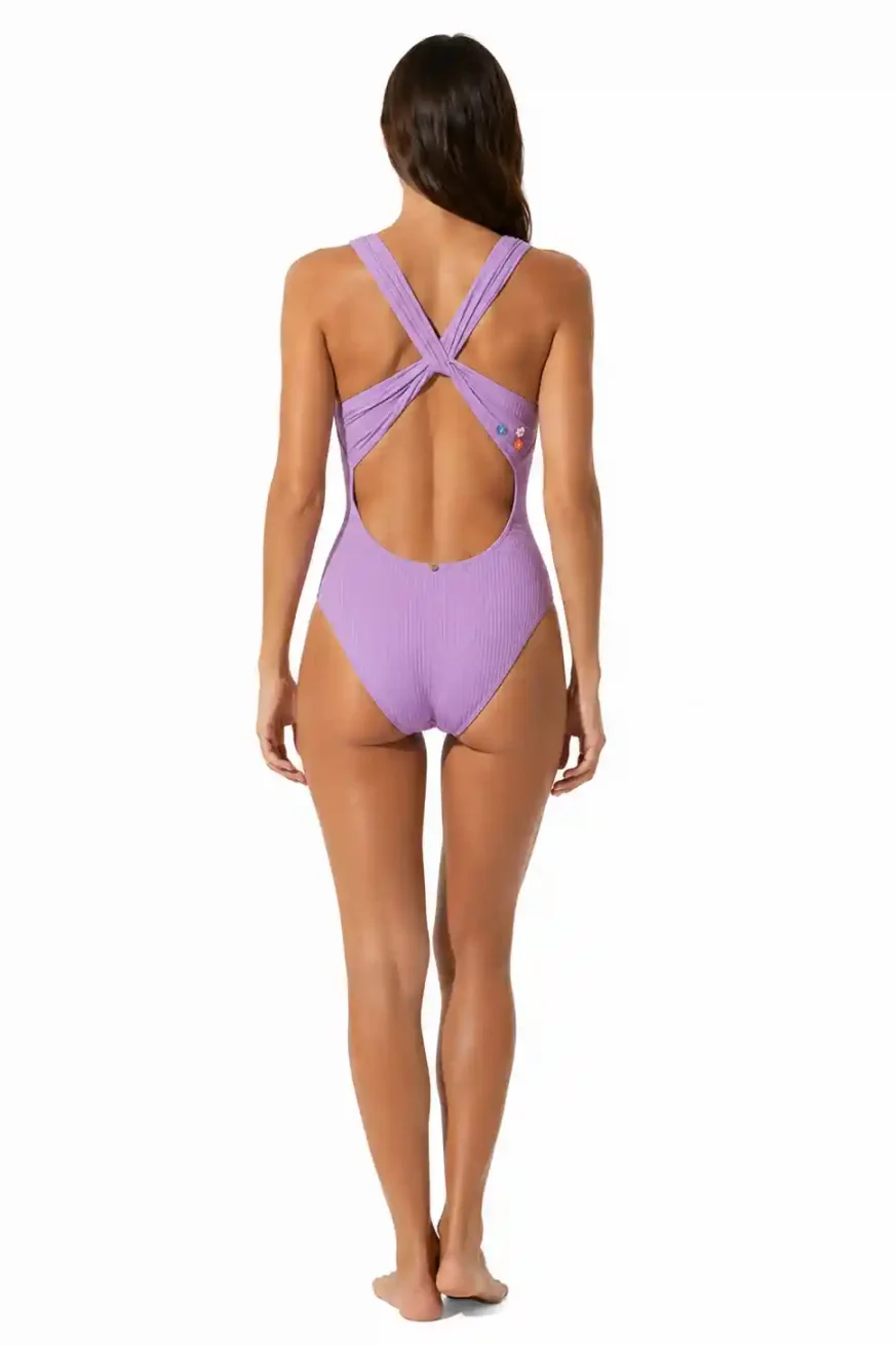 BAÑADOR FLORETA Ô LAVANDA ELENA MORALES LANCÔME 2