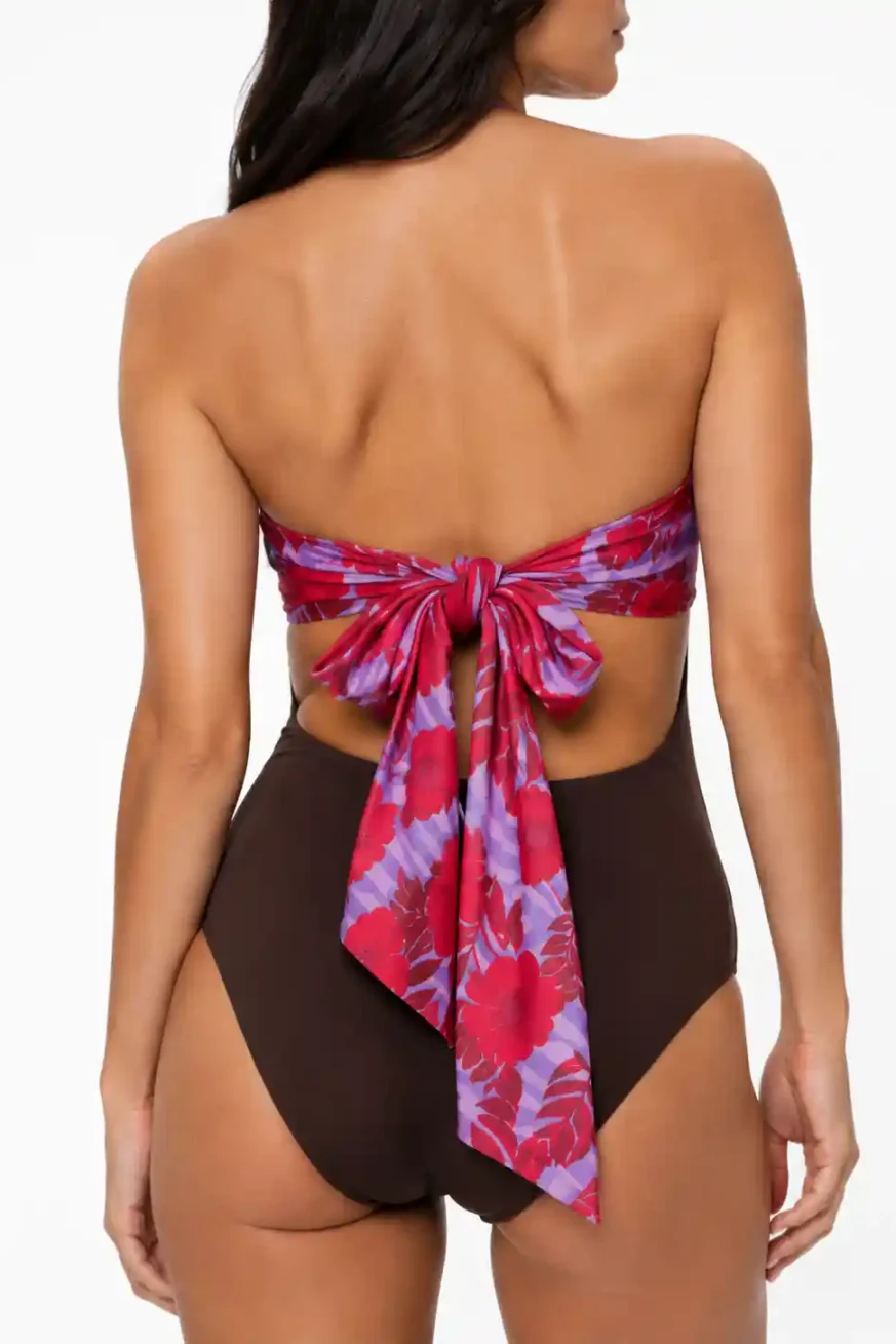 BAÑADOR MOKA ELENA MORALES COLECCIÓN HUAHINE SS26 3