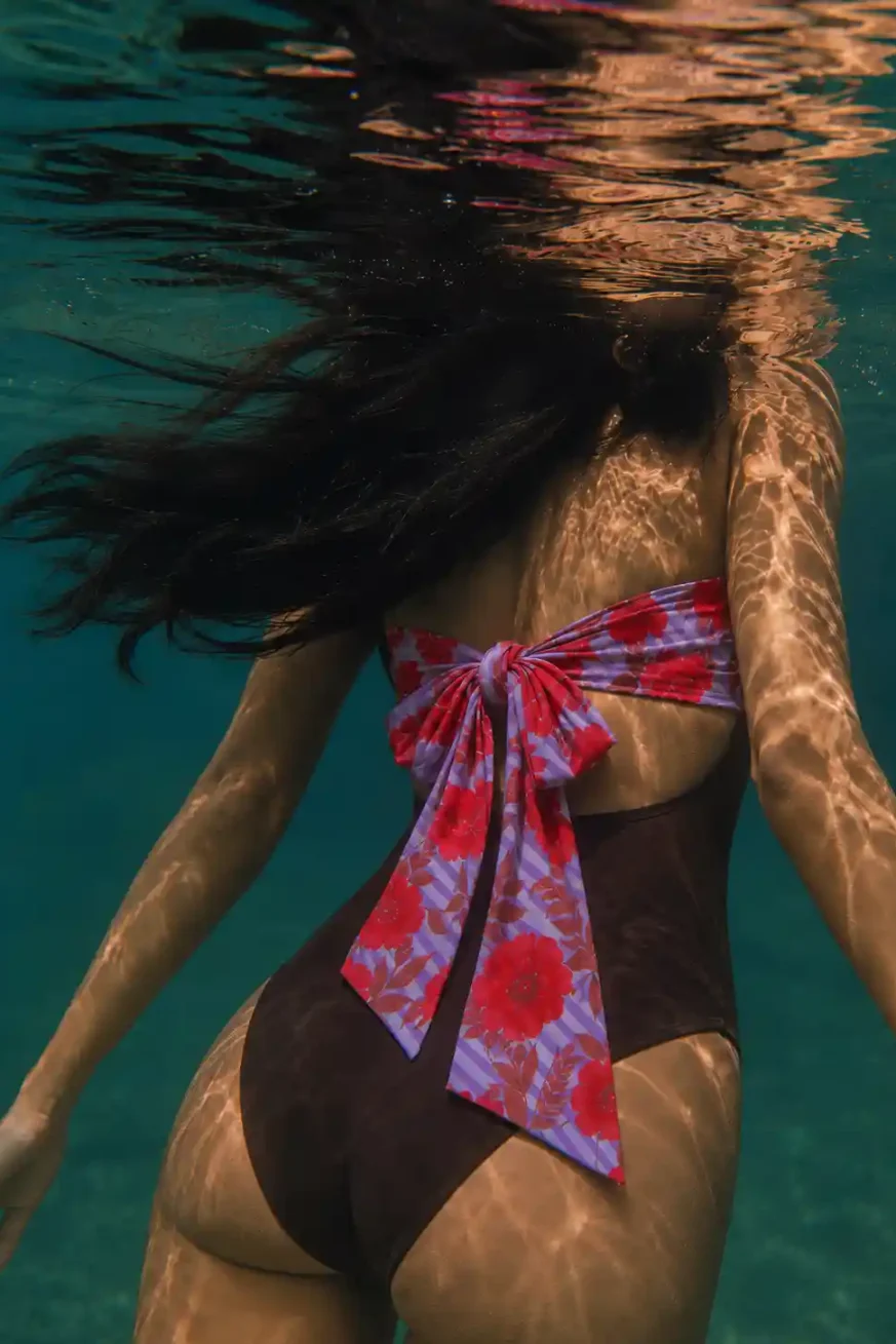 BAÑADOR MOKA ELENA MORALES COLECCIÓN HUAHINE SS26 5