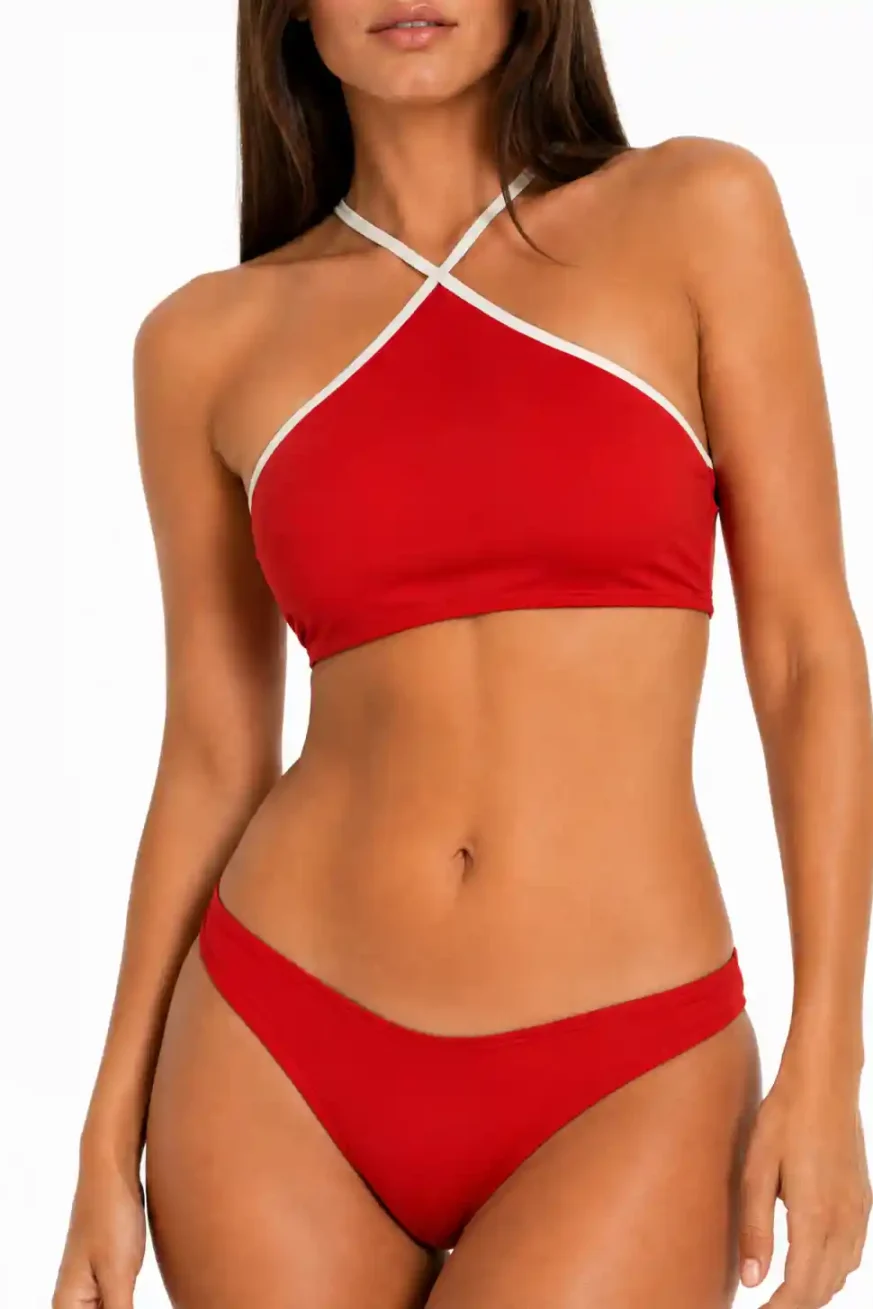 BIKINI CARMÍN ELENA MORALES COLECCIÓN HUAHINE SS26 3