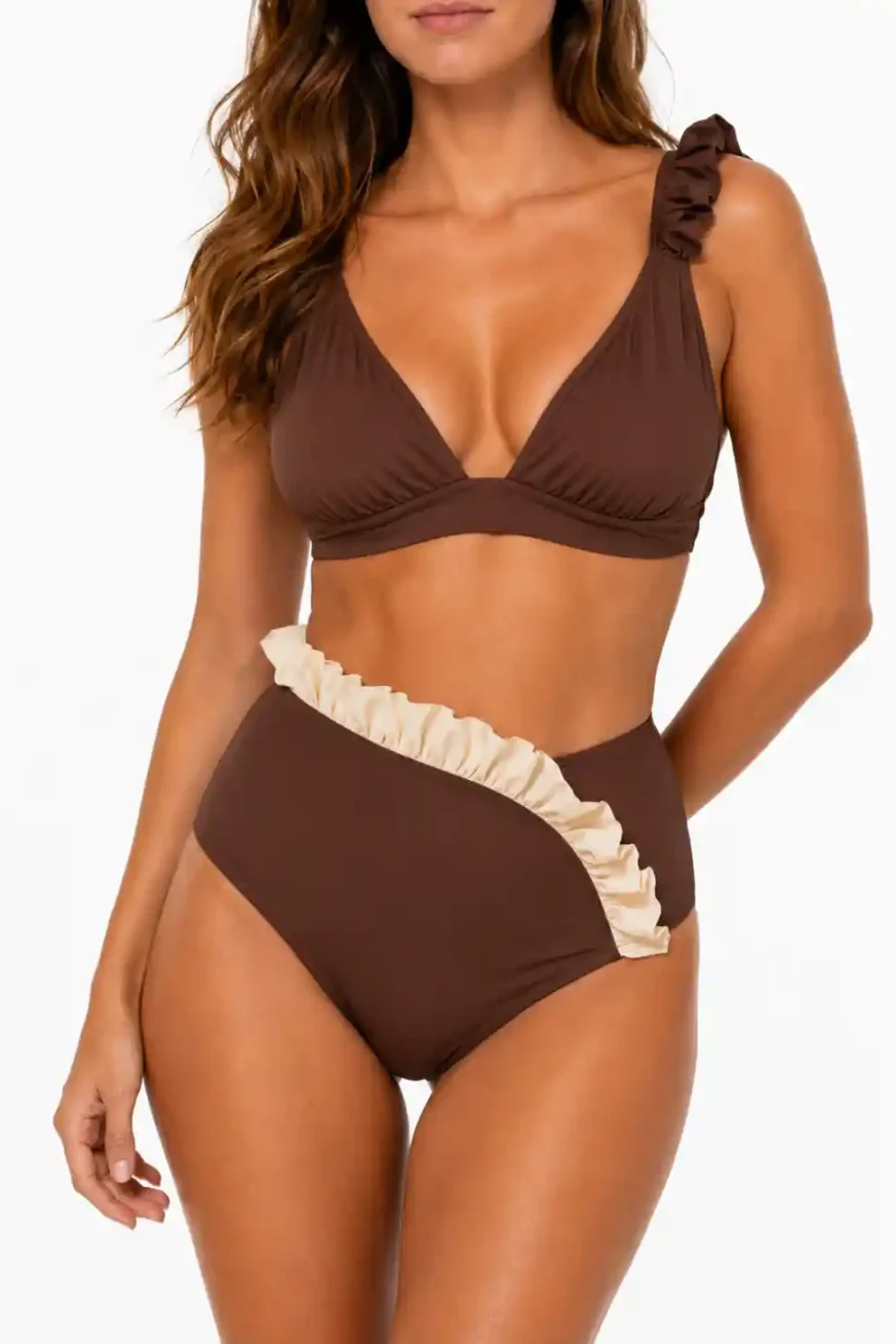 BIKINI MUSÊ CHOCOLATE ELENA MORALES HUAHINE SS26 3
