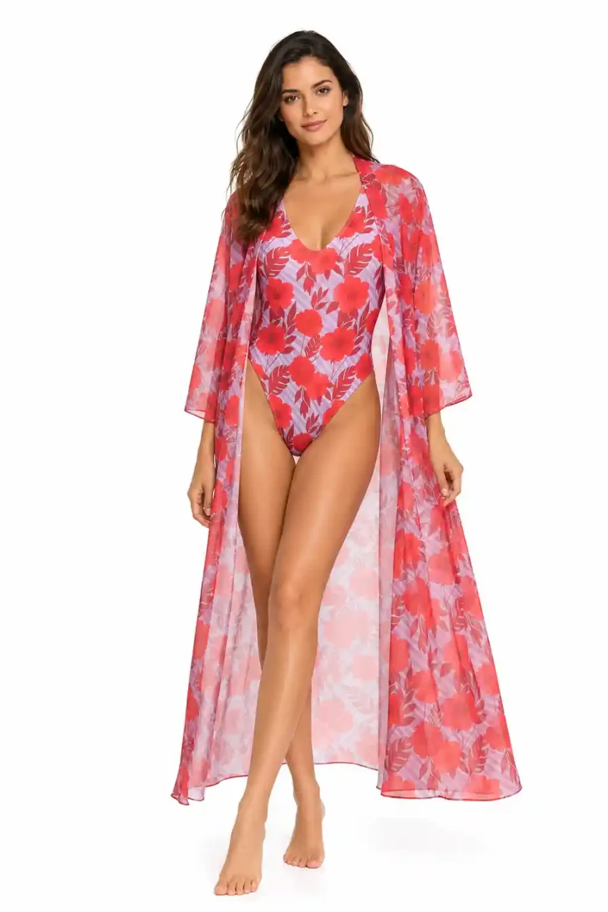 CAFTAN AMAPOLA ELENA MORALES HUAHINE SS26 1