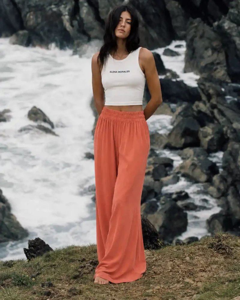 PANTALÓN PALAZZO SOFT ELENA MORALES HUAHINE 5
