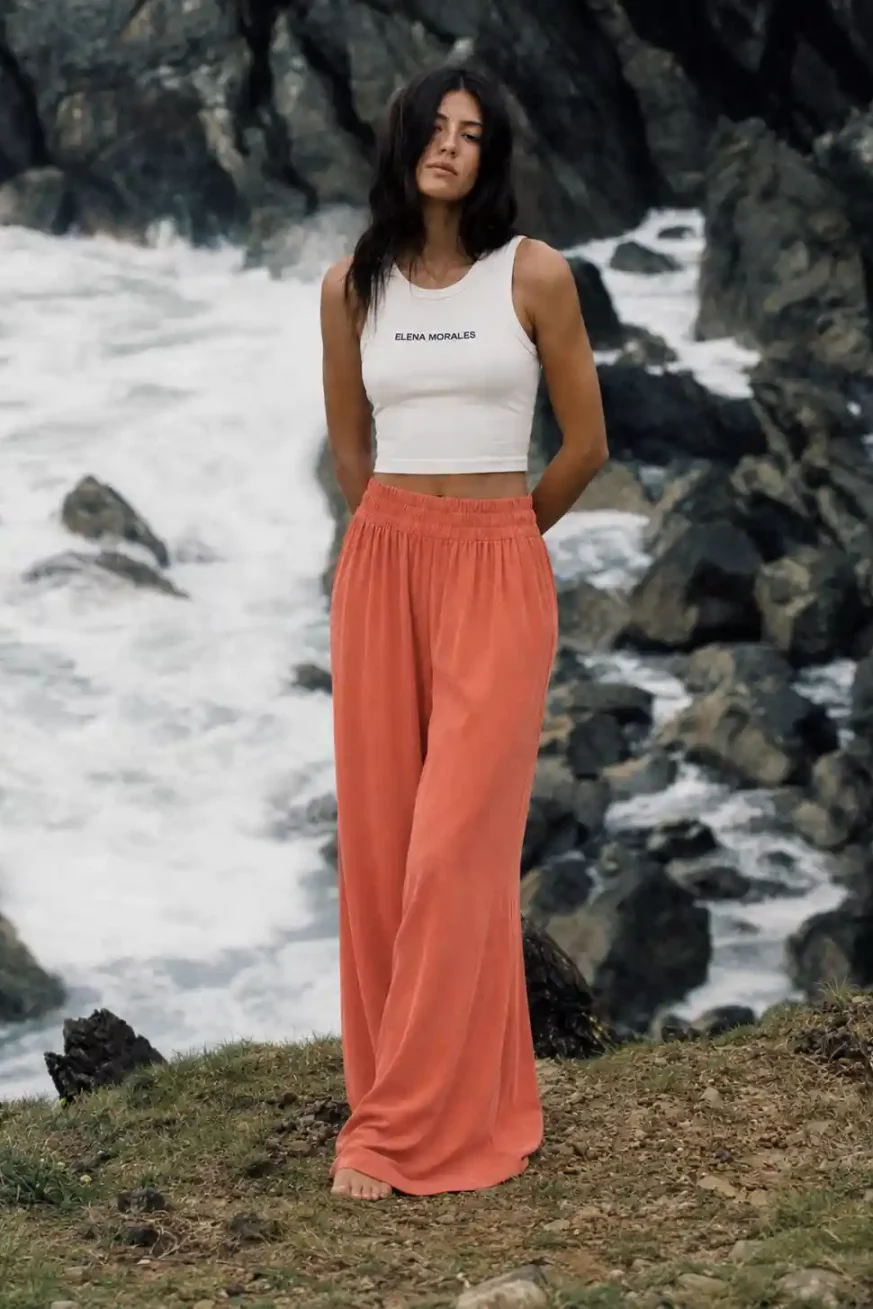 PANTALÓN PALAZZO SOFT ELENA MORALES HUAHINE 5