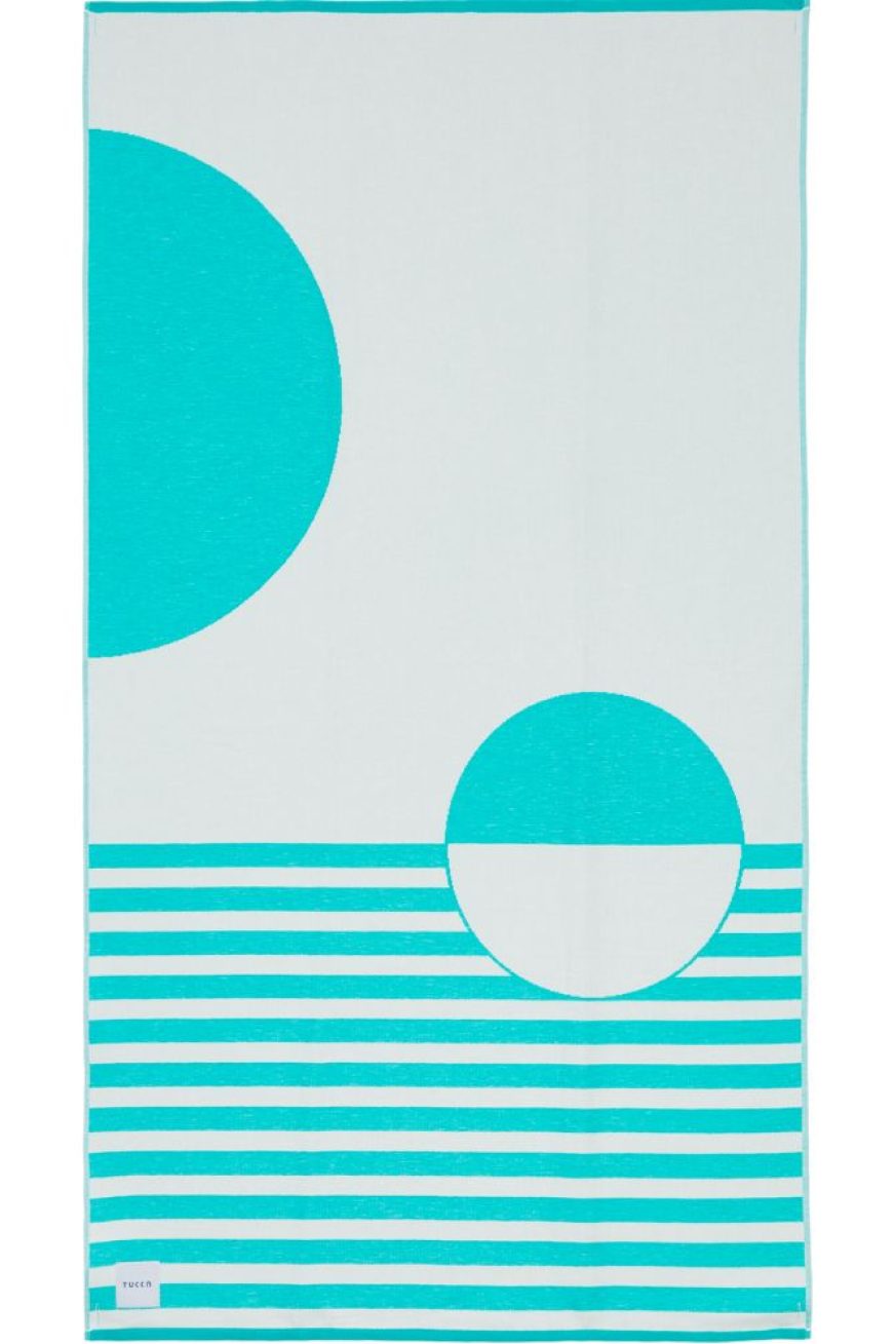 Toalla estirada Tucca Mayei turquesa