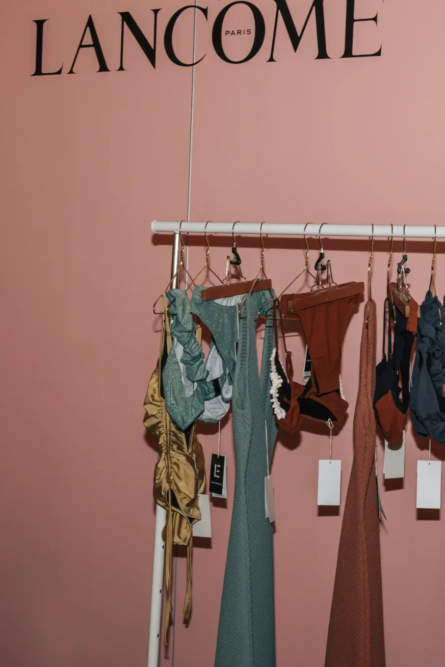 Bikini Ô (Colección Lancôme) de Elena Morales, vista detalle.