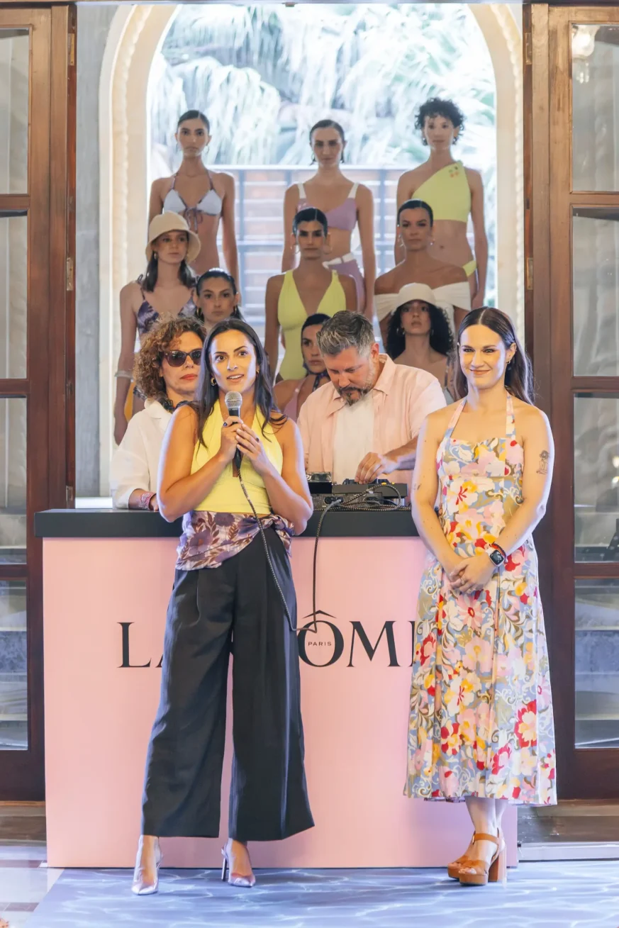 Bikini Ô (Colección Lancôme) de Elena Morales, vista detalle.
