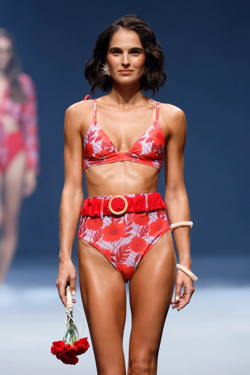 Bikini Amapola de Elena Morales, vista detalle.