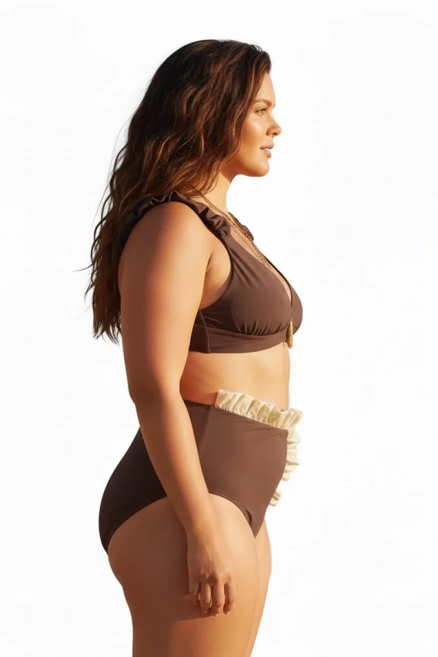 Bikini Musê de Elena Morales, vista detalle.