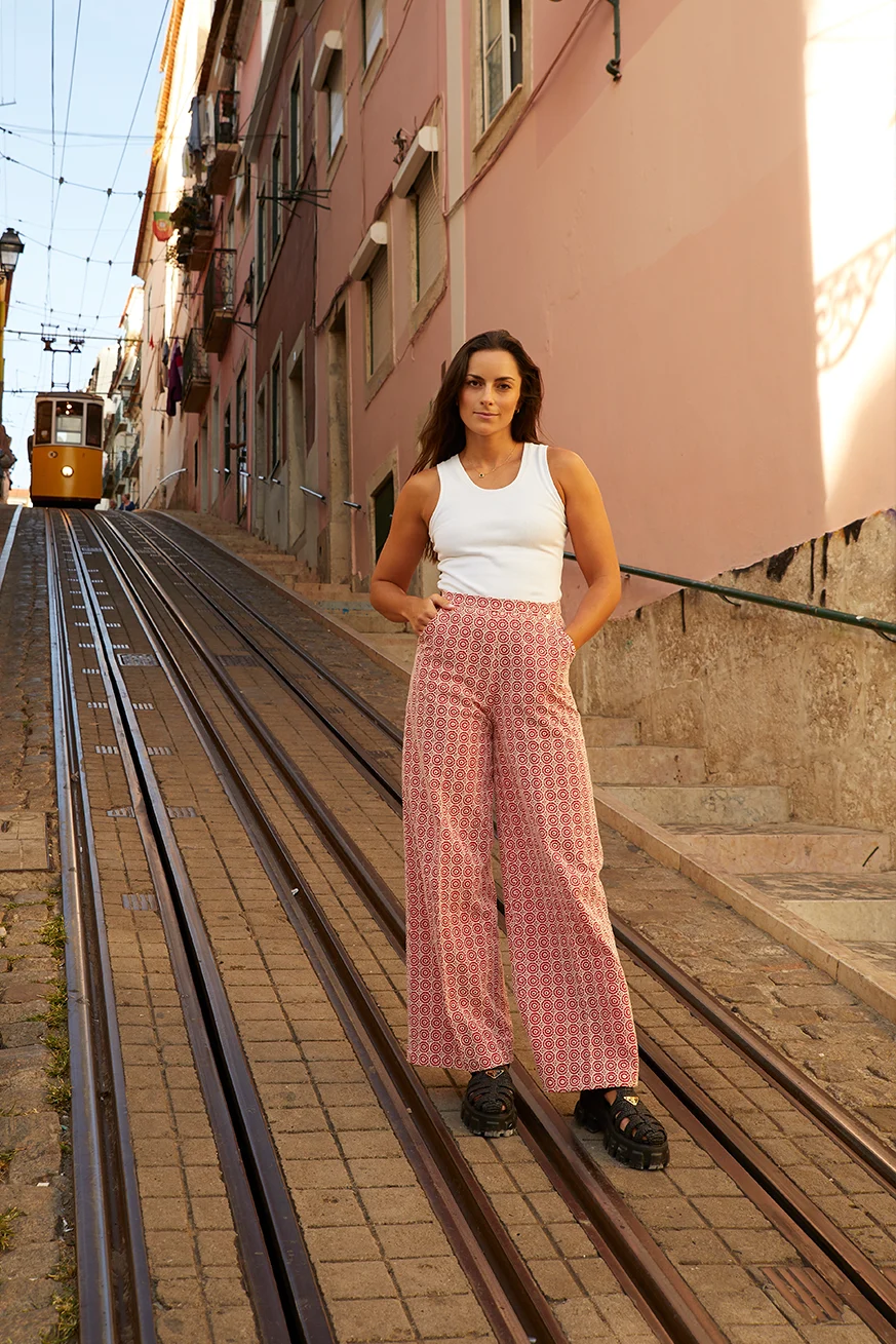 pantalon-jacquard-roja
